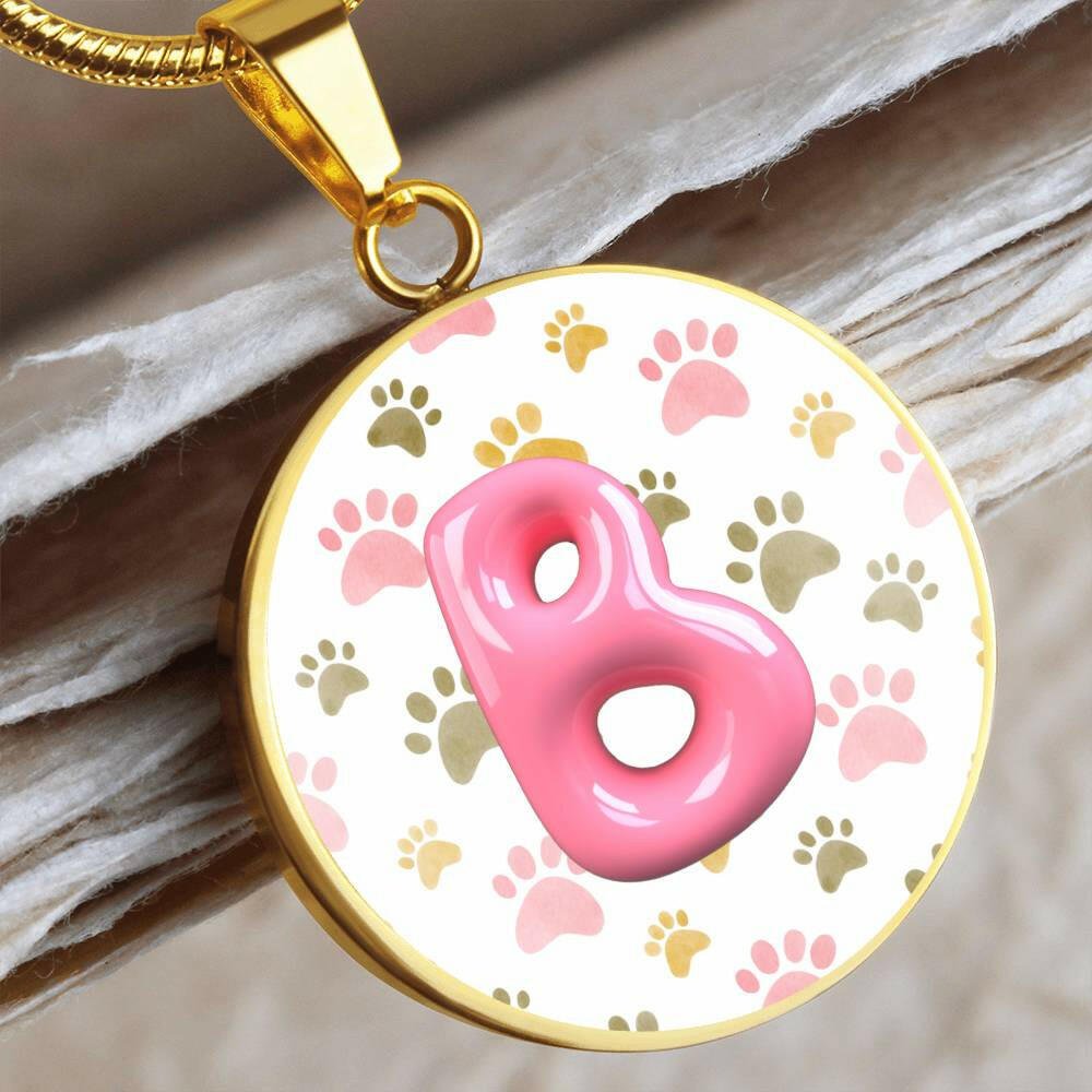 Bubblegum B Necklace - EpiAl's Shop