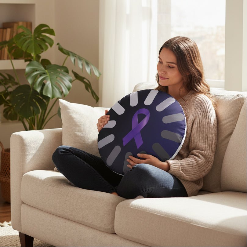 Buffering Pillow — Still Processing, Still Here - Decor, Pillows, Shaped - EpiAl's Shop