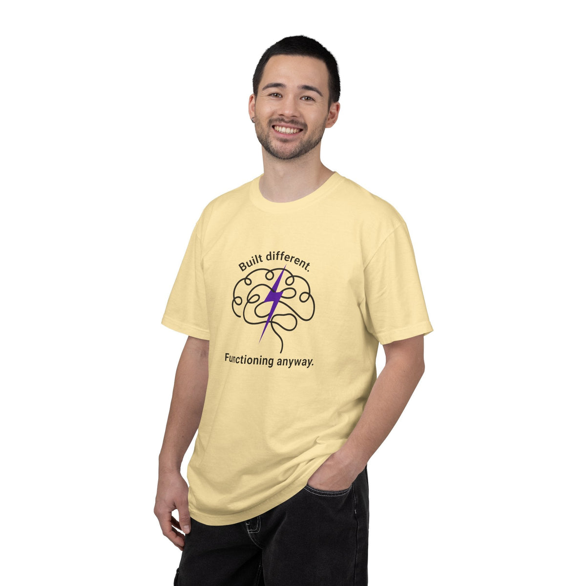 Built Different Premium Unisex Cotton T-Shirt | Soft, Lightweight Everyday Tee - Clothing, Unisex, T-Shirts - EpiAl's Shop