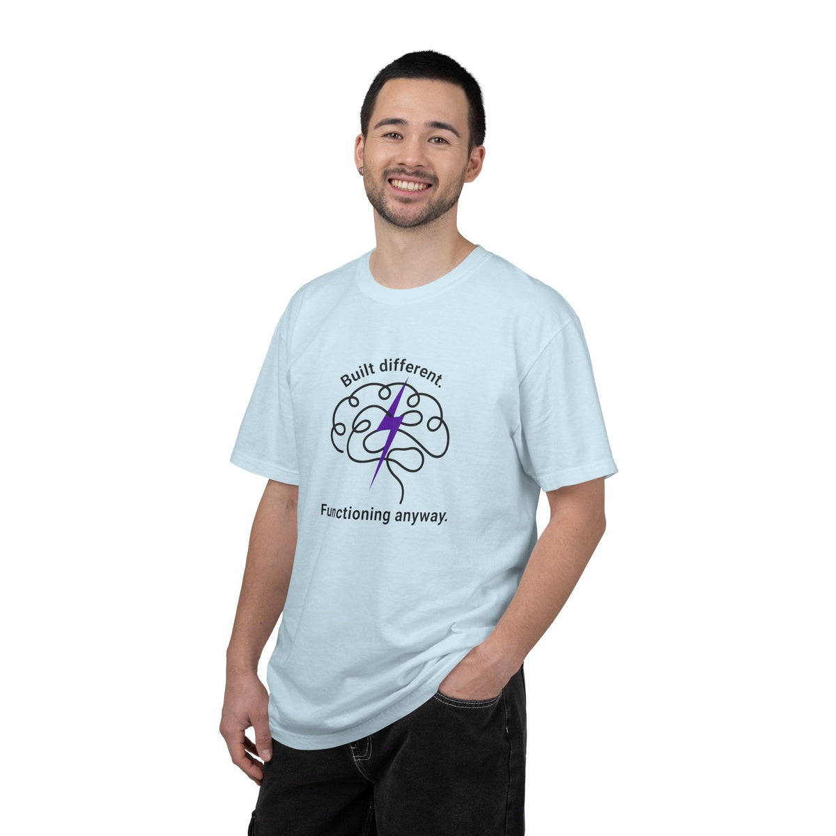 Built Different Premium Unisex Cotton T-Shirt | Soft, Lightweight Everyday Tee - Clothing, Unisex, T-Shirts - EpiAl's Shop