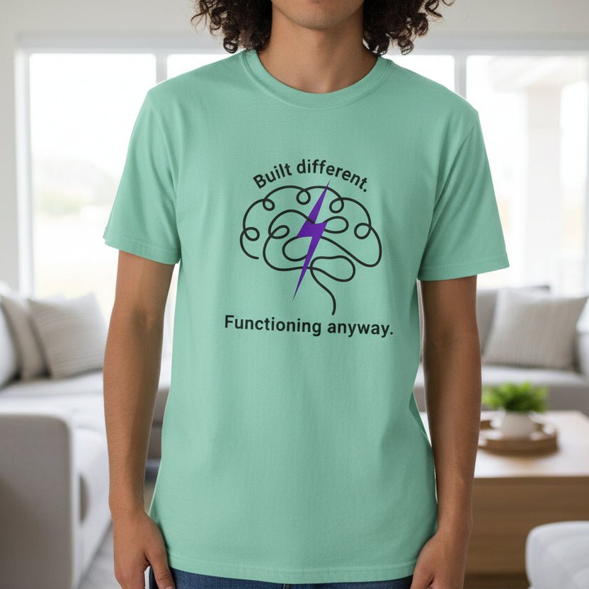 Built Different Premium Unisex Cotton T-Shirt | Soft, Lightweight Everyday Tee - Clothing, Unisex, T-Shirts - EpiAl's Shop