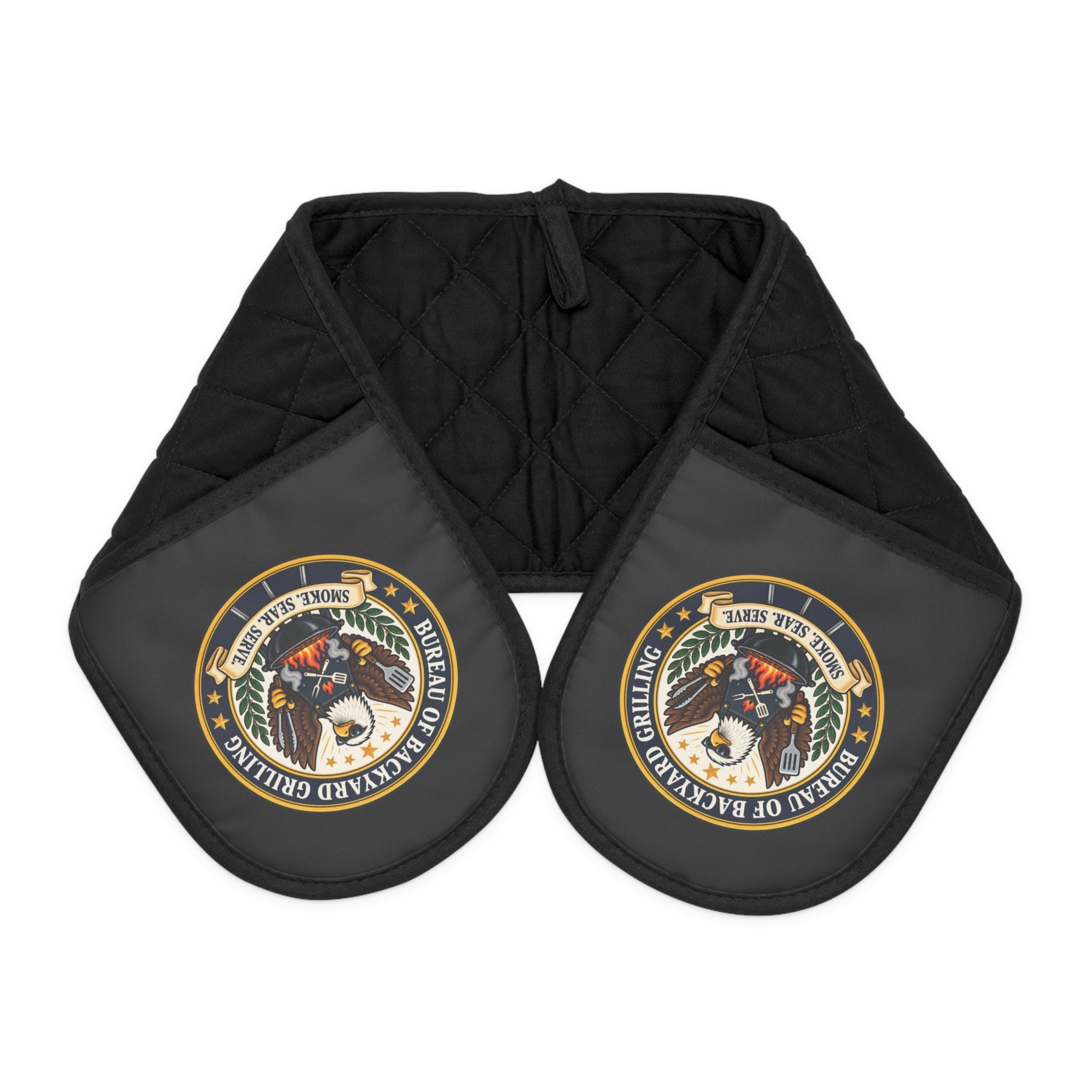 Bureau of Backyard Grilling Double Oven Mitt - Cooking Accessories, Oven Mitts & Pot Holders - EpiAl's Shop