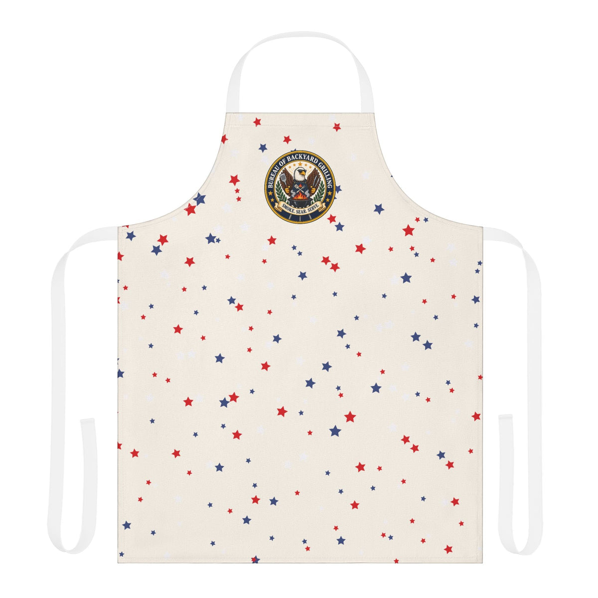 Bureau of Backyard Grilling Patriotic Apron - Cooking Accessories, Aprons - EpiAl's Shop