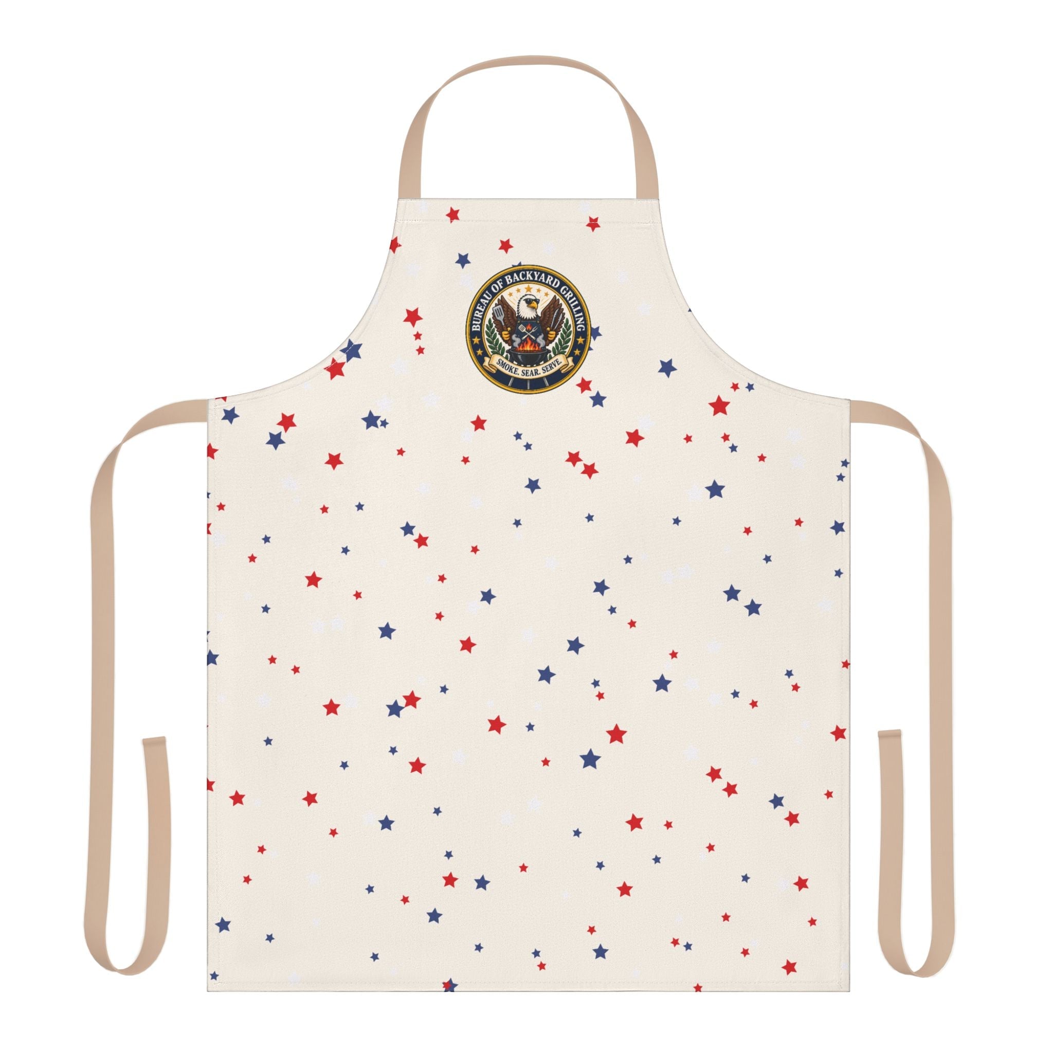 Bureau of Backyard Grilling Patriotic Apron - Cooking Accessories, Aprons - EpiAl's Shop