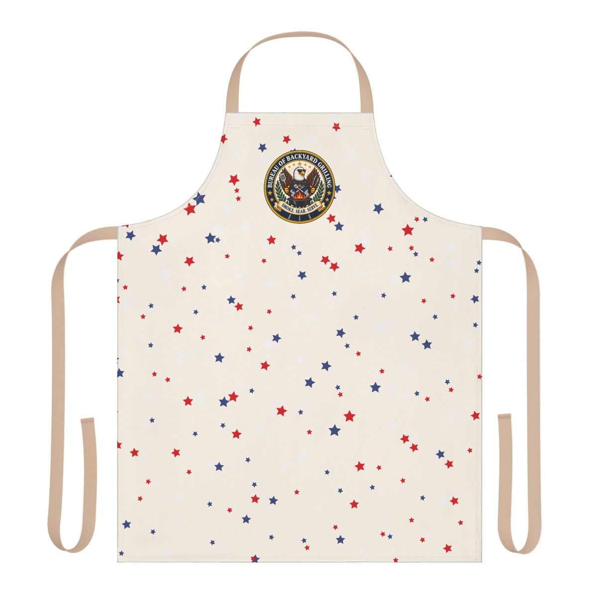 Bureau of Backyard Grilling Patriotic Apron - Cooking Accessories, Aprons - EpiAl's Shop