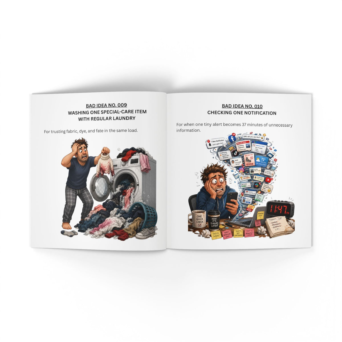 Bureau of Bad Ideas: Funny Faux-Government Softcover Book - Books, Softcover - EpiAl's Shop