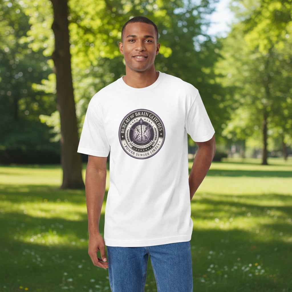 Bureau of Brain Glitches Tee – Power Surges Likely – Epilepsy Awareness Shirt - Clothing, Unisex, T-Shirts - EpiAl's Shop
