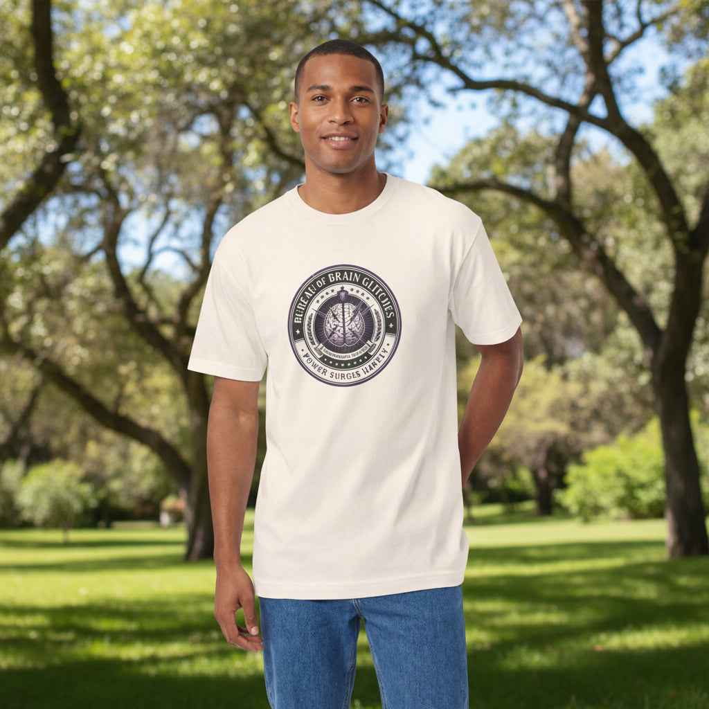 Bureau of Brain Glitches Tee – Power Surges Likely – Epilepsy Awareness Shirt - Clothing, Unisex, T-Shirts - EpiAl's Shop