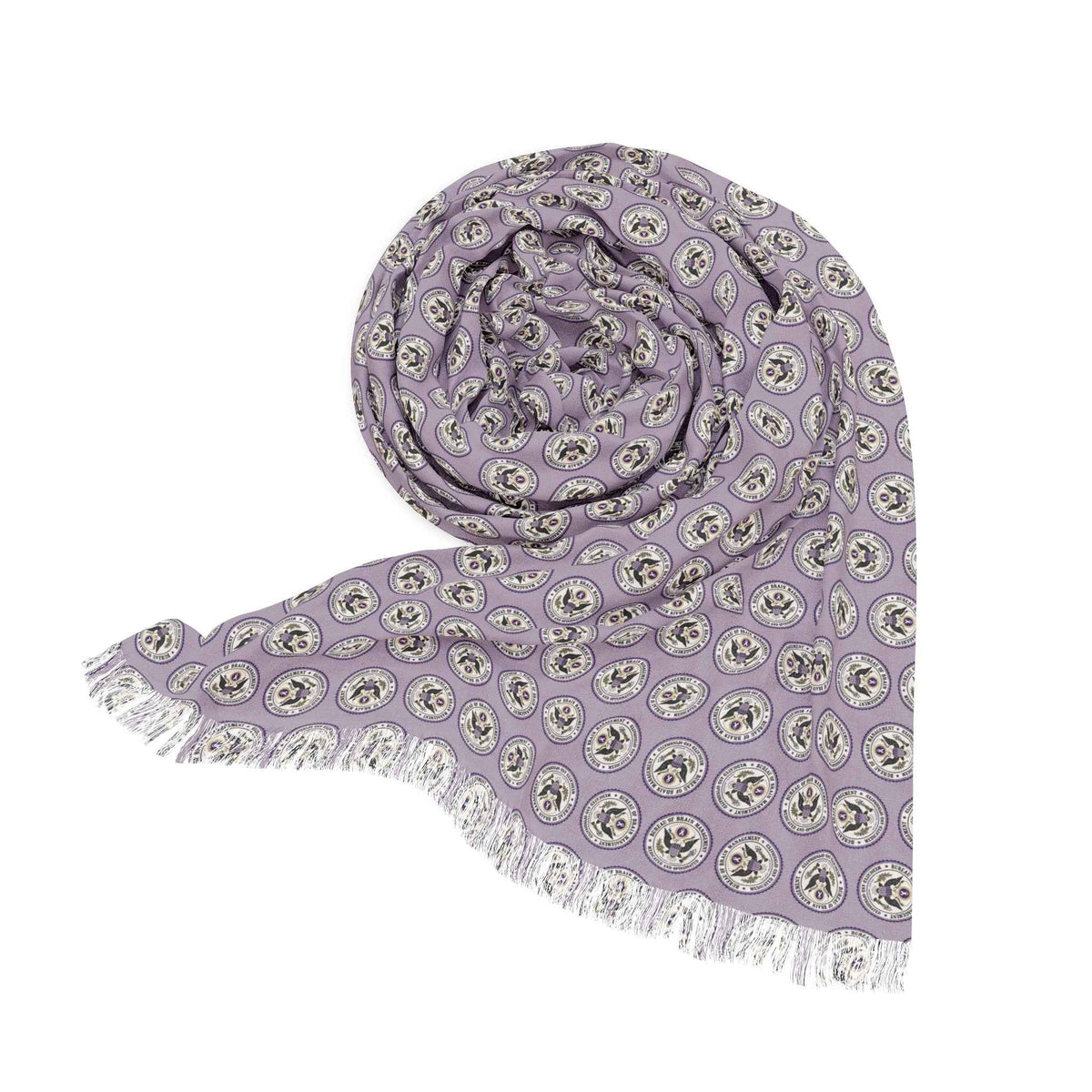 Bureau of Brain Management Scarf | Medicated and Opinionated Epilepsy Awareness Wrap - Clothing, Women, Scarves - EpiAl's Shop