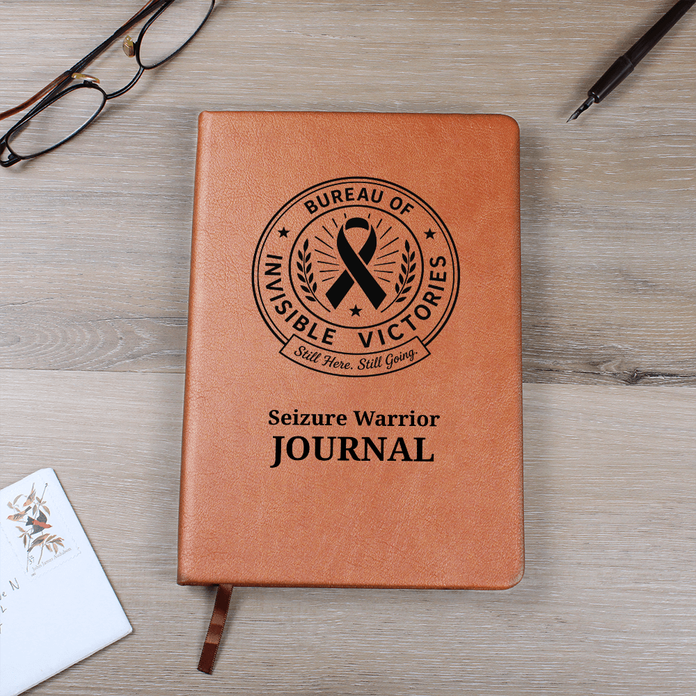 Bureau of Invisible Victories Journal | Still Here. Still Going. Vegan Leather Notebook - Paper Products, Notebooks and Journals - EpiAl's Shop