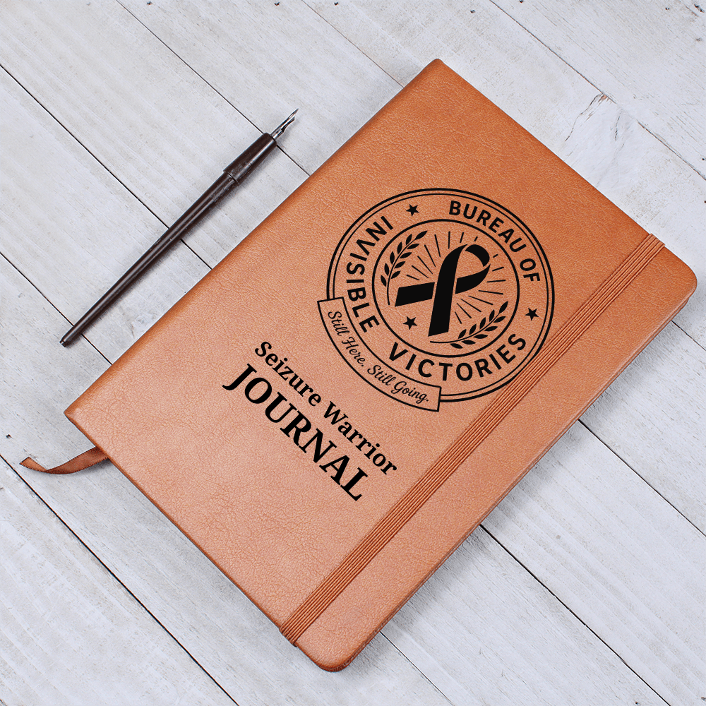 Bureau of Invisible Victories Journal | Still Here. Still Going. Vegan Leather Notebook - Paper Products, Notebooks and Journals - EpiAl's Shop