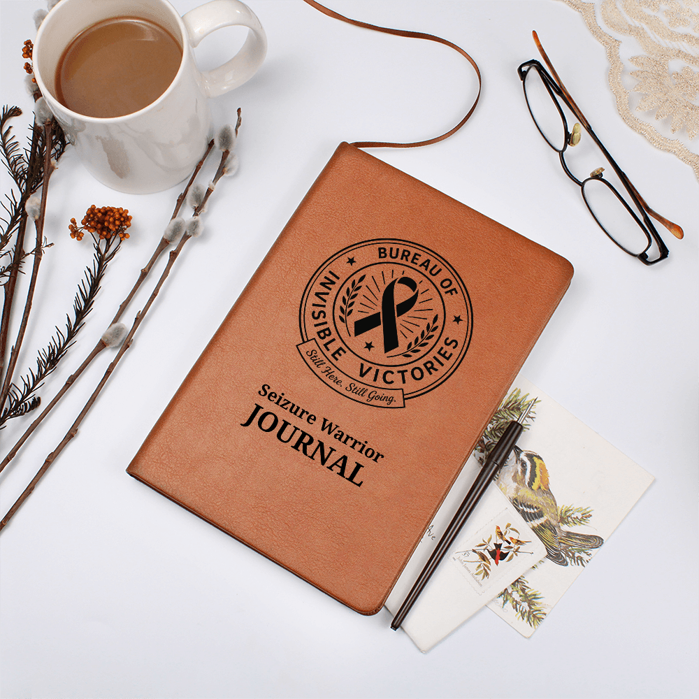 Bureau of Invisible Victories Journal | Still Here. Still Going. Vegan Leather Notebook - Paper Products, Notebooks and Journals - EpiAl's Shop