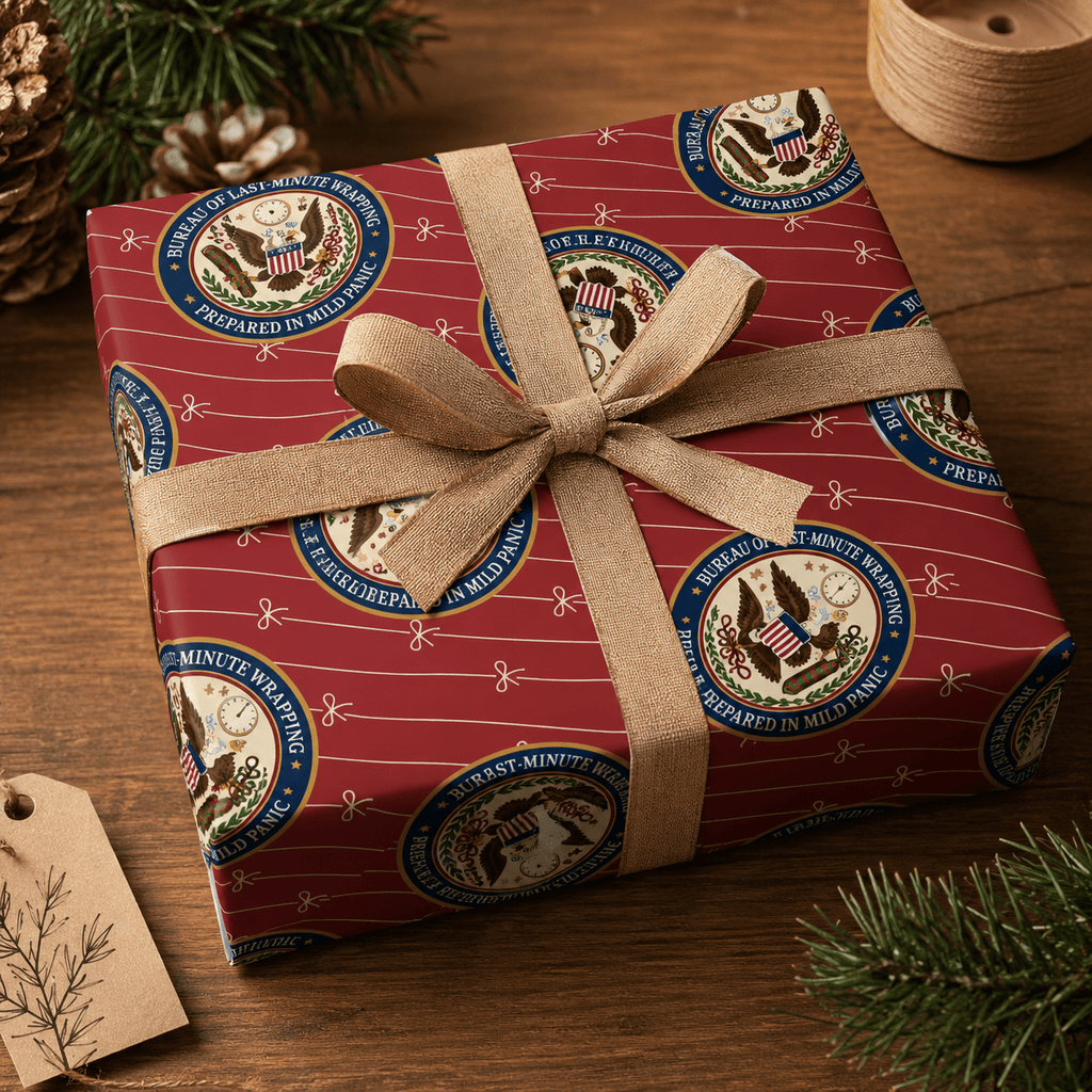 Bureau of Last-Minute Wrapping Funny All Occasion Gift Wrap - Gift Wrap, Paper - EpiAl's Shop