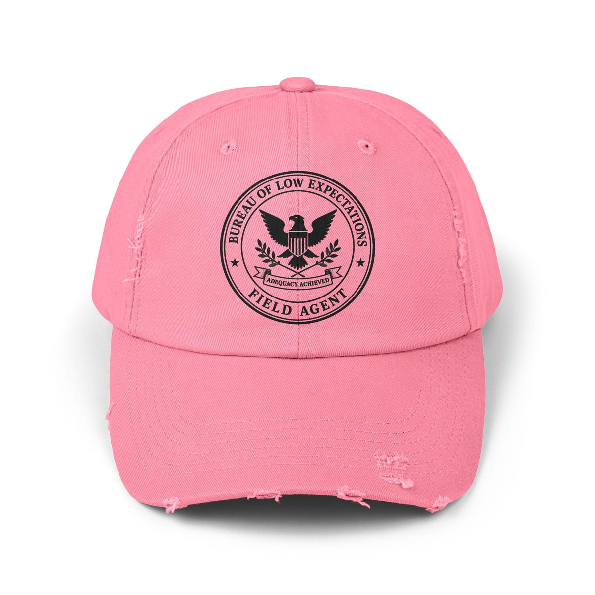 Bureau of Low Expectations Field Agent Distressed Dad Hat - Hats, Baseball & Trucker - EpiAl's Shop
