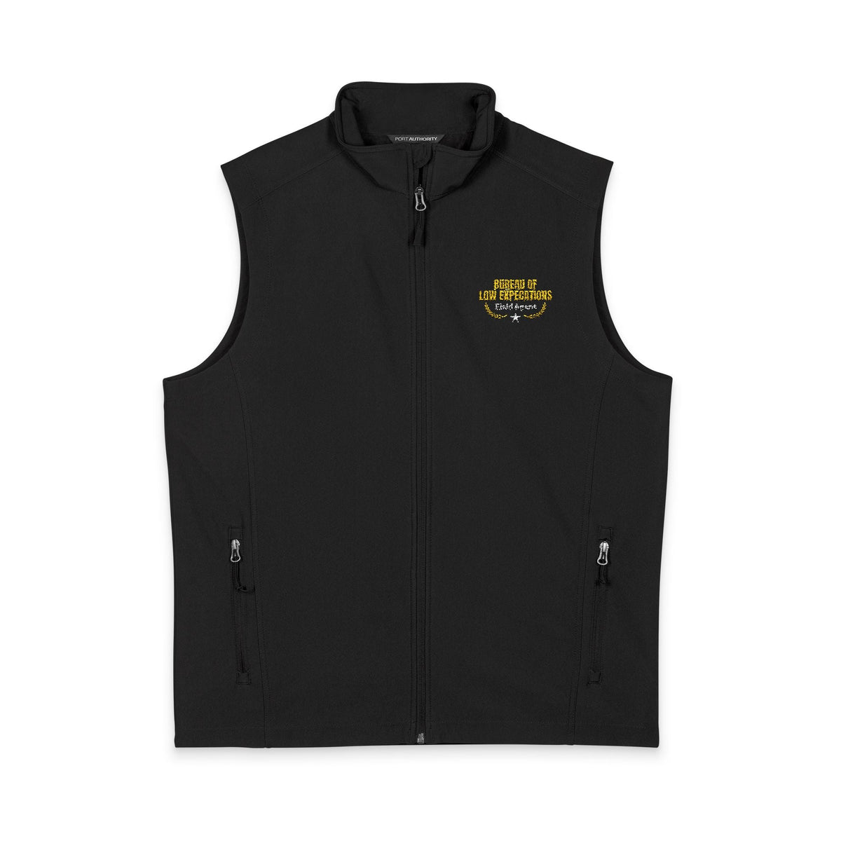 Bureau of Low Expectations Field Agent Men's Soft Shell Vest - Clothing, Men, Vests - EpiAl's Shop