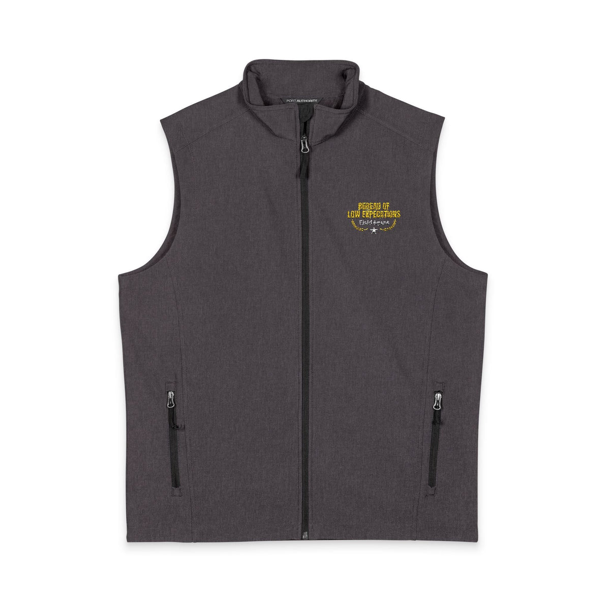 Bureau of Low Expectations Field Agent Men's Soft Shell Vest - Clothing, Men, Vests - EpiAl's Shop