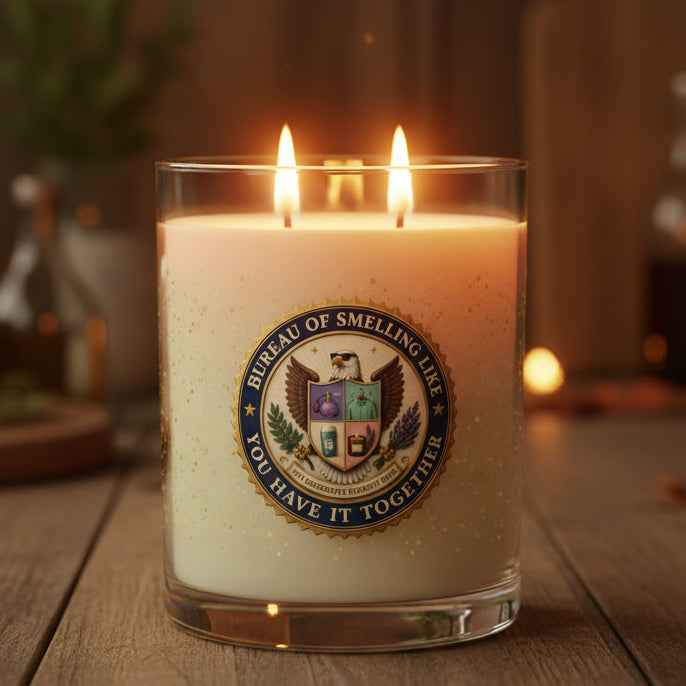 Bureau of Smelling Like You Have It Together Soy Candle | Funny 11 oz Candle - Decor, Candles, Scented - EpiAl's Shop