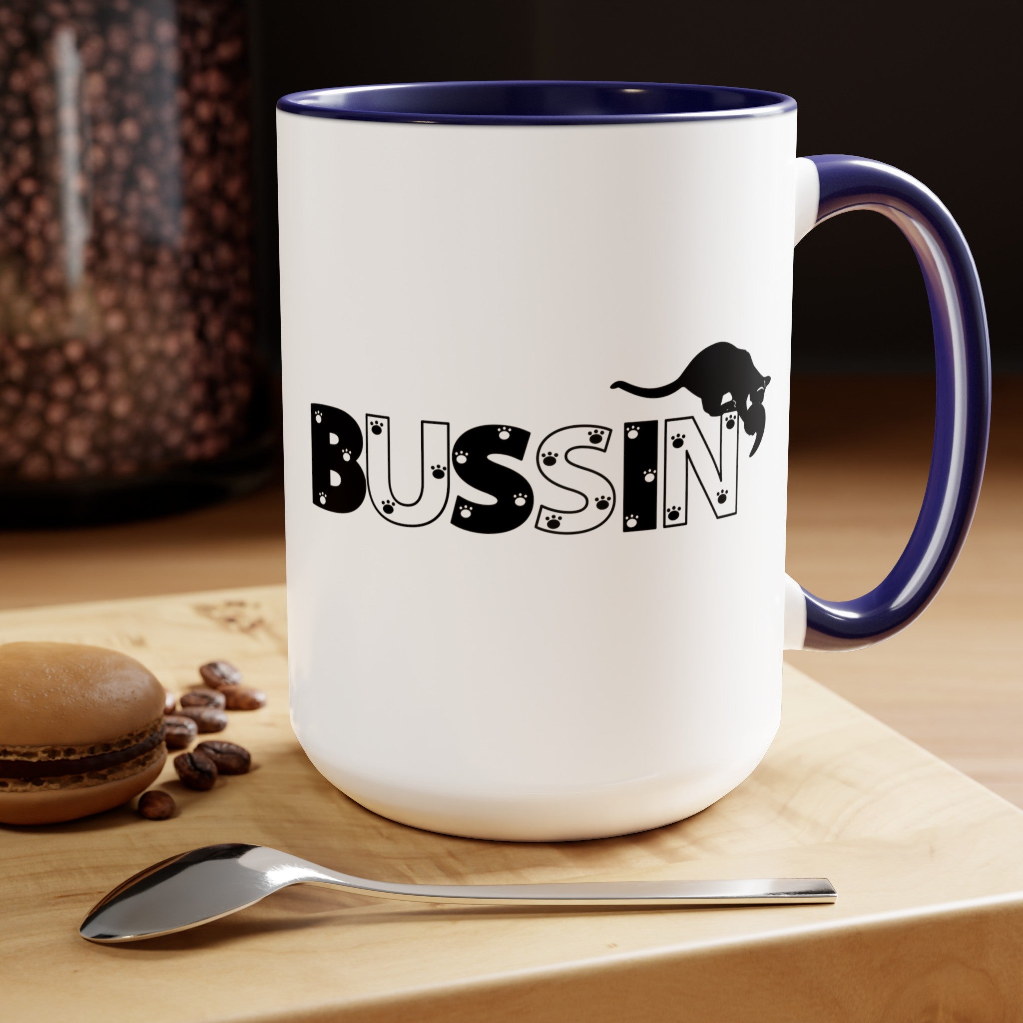 Bussin' Two-Tone Coffee Mugs, 15oz - EpiAl's Shop