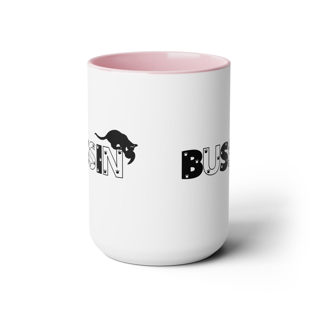 Bussin' Two - Tone Coffee Mugs, 15oz - Mug - Epileptic Al’s Shop