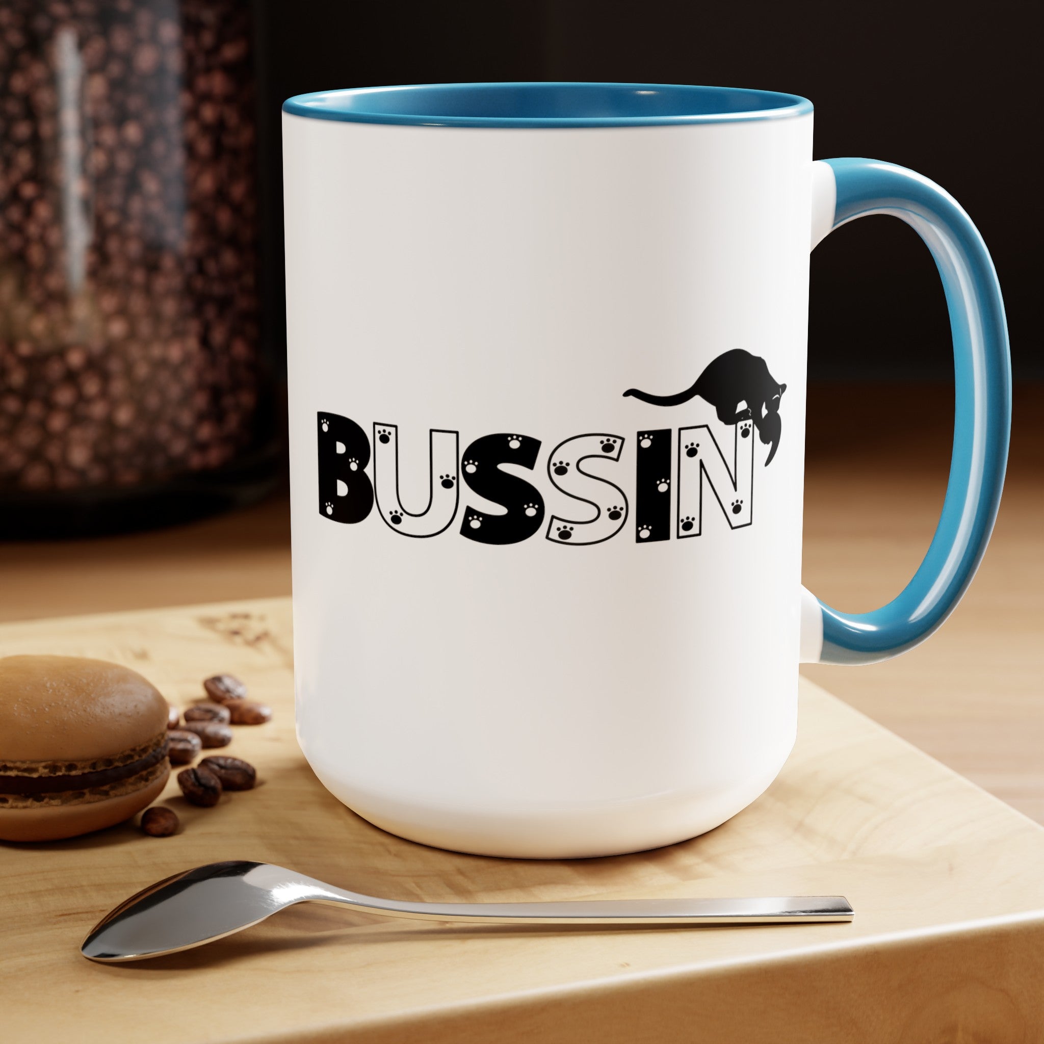 Bussin' Two-Tone Coffee Mugs, 15oz - EpiAl's Shop