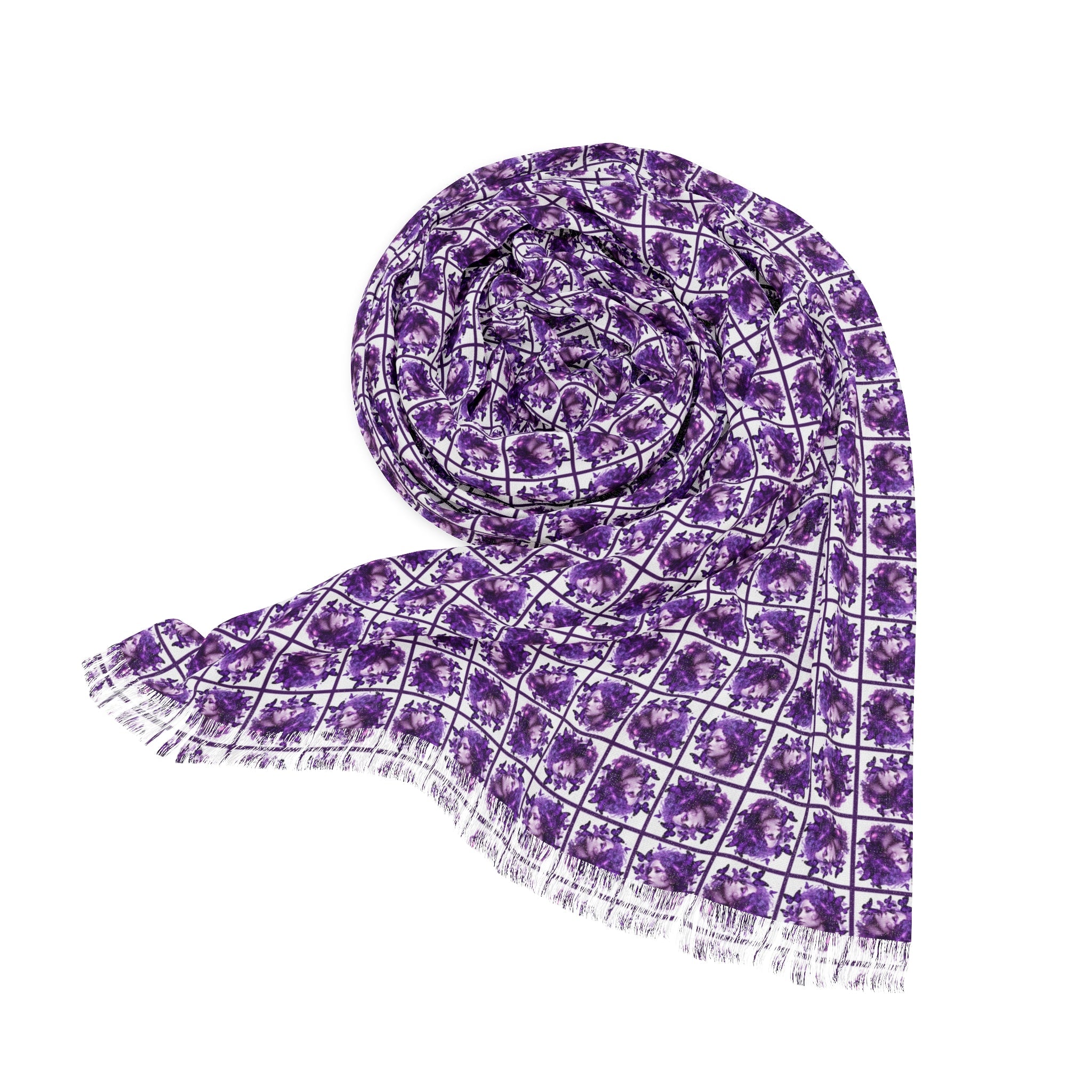 Butterfly Brain Epilepsy Awareness Light Scarf - Clothing, Scarves - EpiAl's Shop