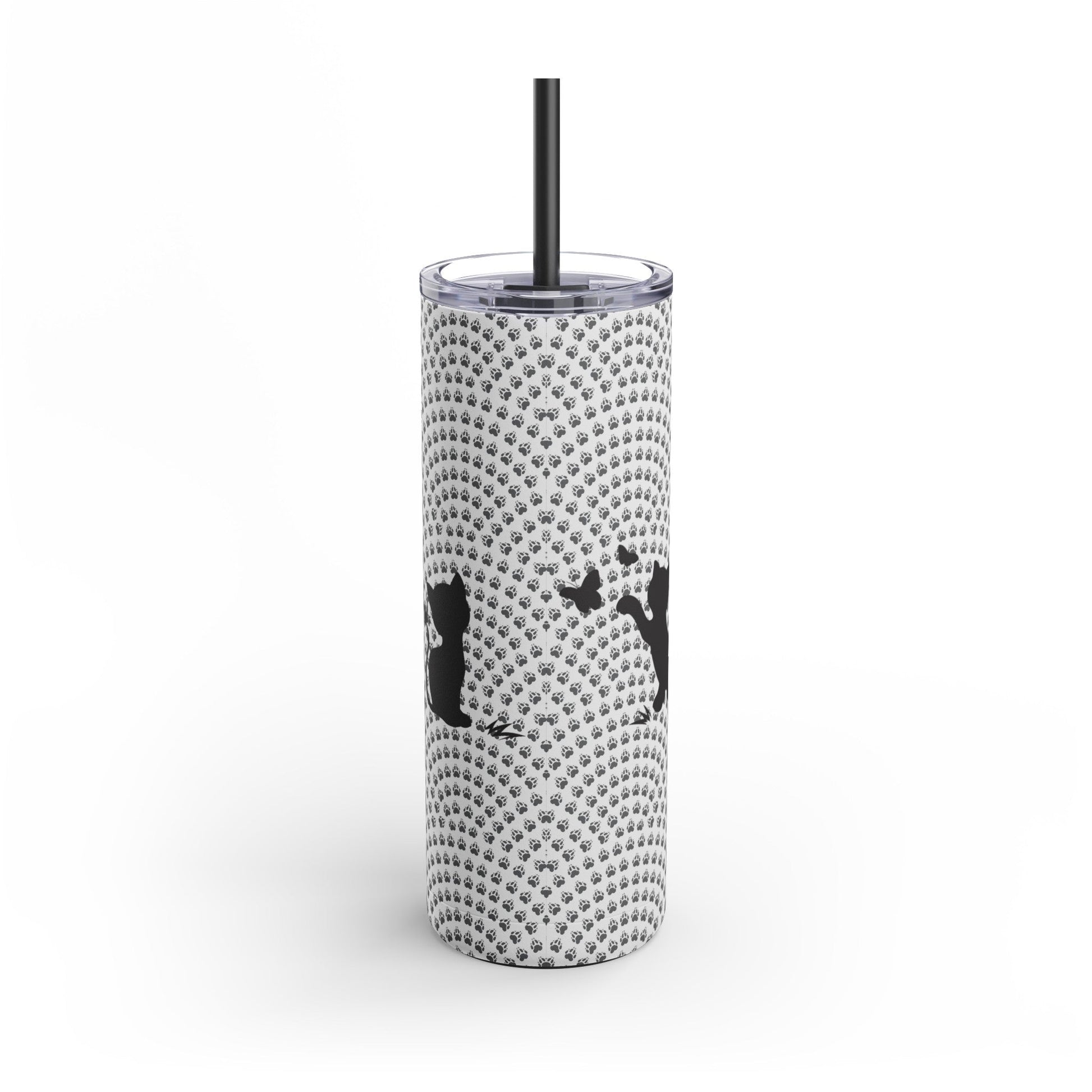 Butterfly Kitties Maars Maker Skinny Matte Tumbler, 20oz - Mug - Epileptic Al’s Shop