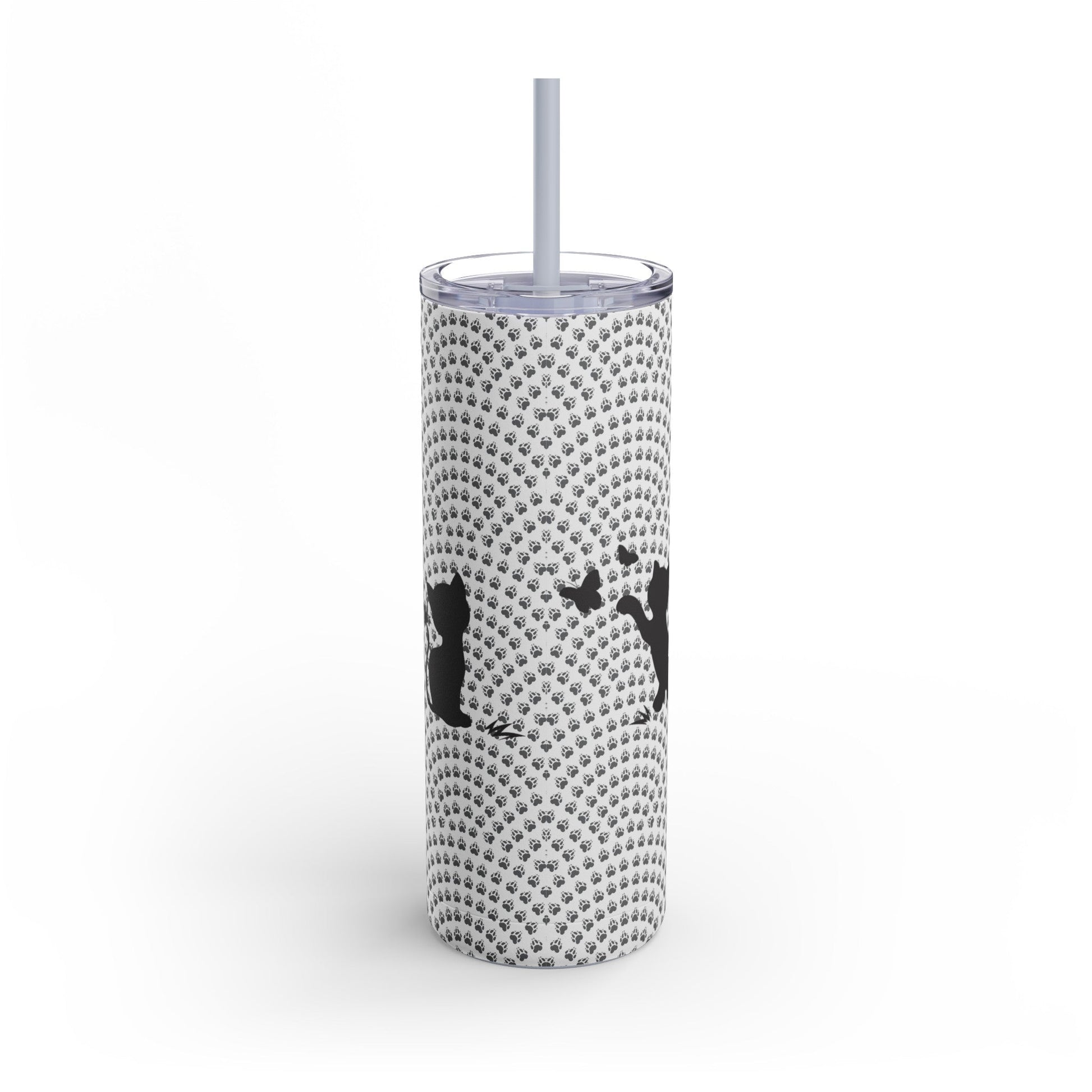 Butterfly Kitties Maars Maker Skinny Matte Tumbler, 20oz - Mug - Epileptic Al’s Shop