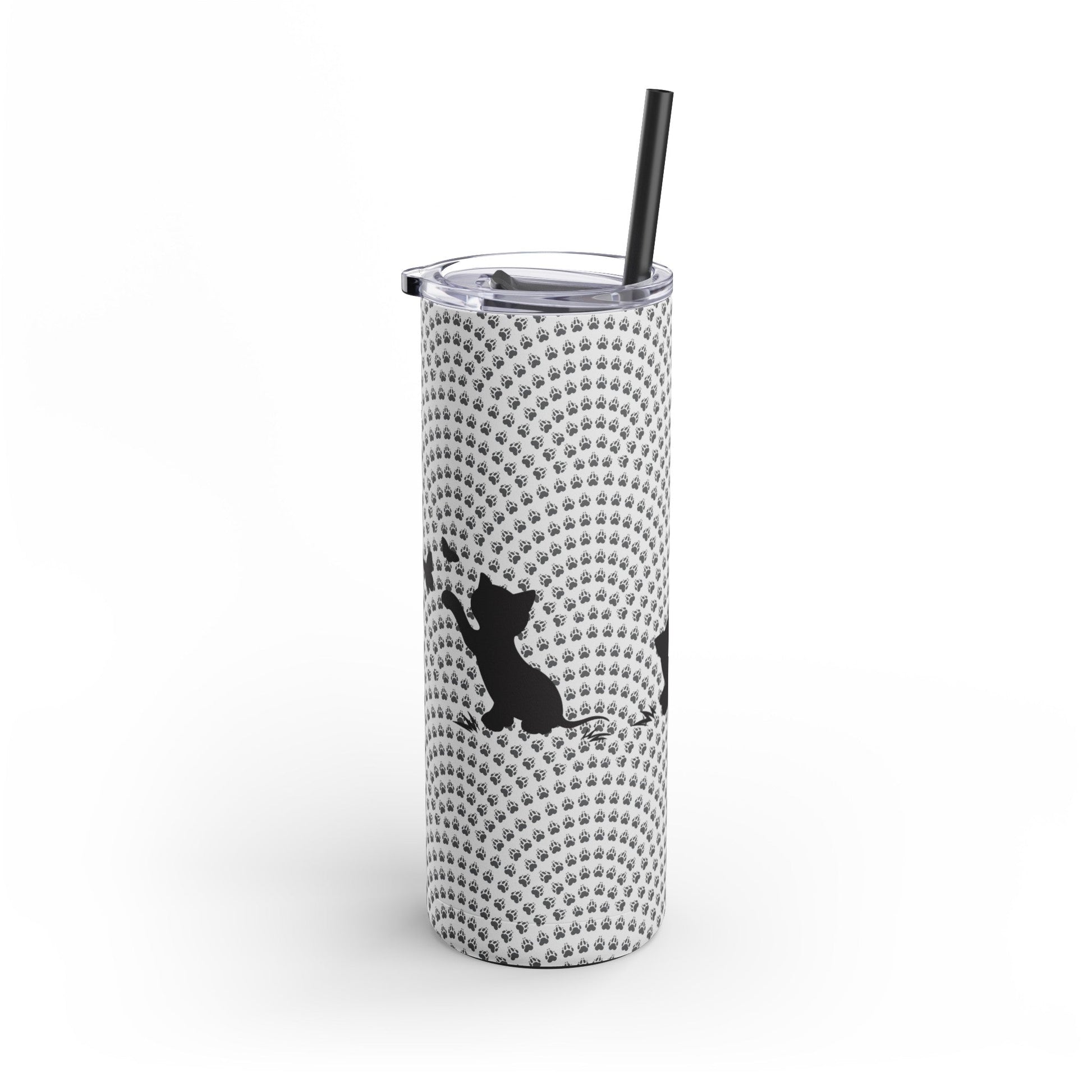 Butterfly Kitties Maars Maker Skinny Matte Tumbler, 20oz - Mug - Epileptic Al’s Shop
