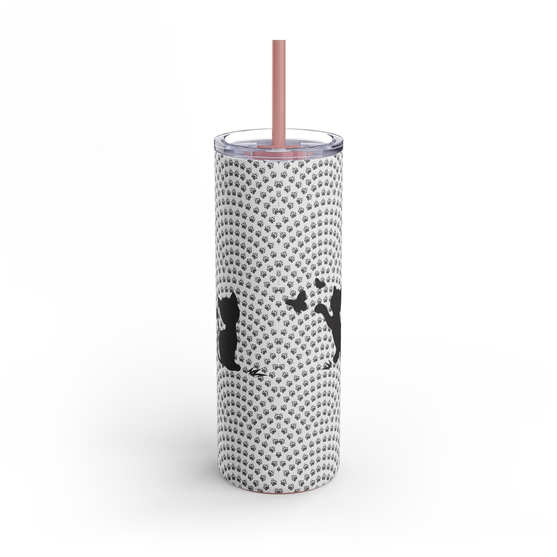 Butterfly Kitties Maars Maker Skinny Matte Tumbler, 20oz - Mug - Epileptic Al’s Shop