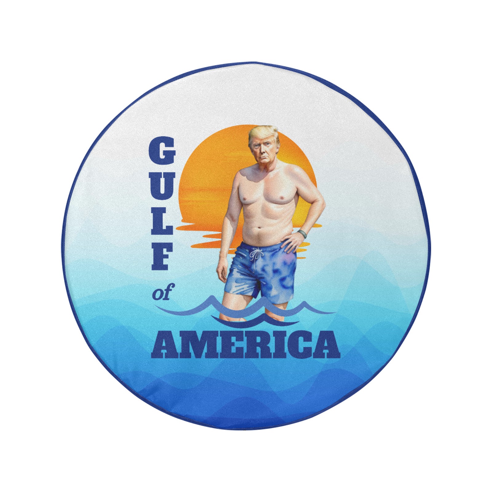 Gulf Coast Trump Spare Tire Cover (Large)(17")