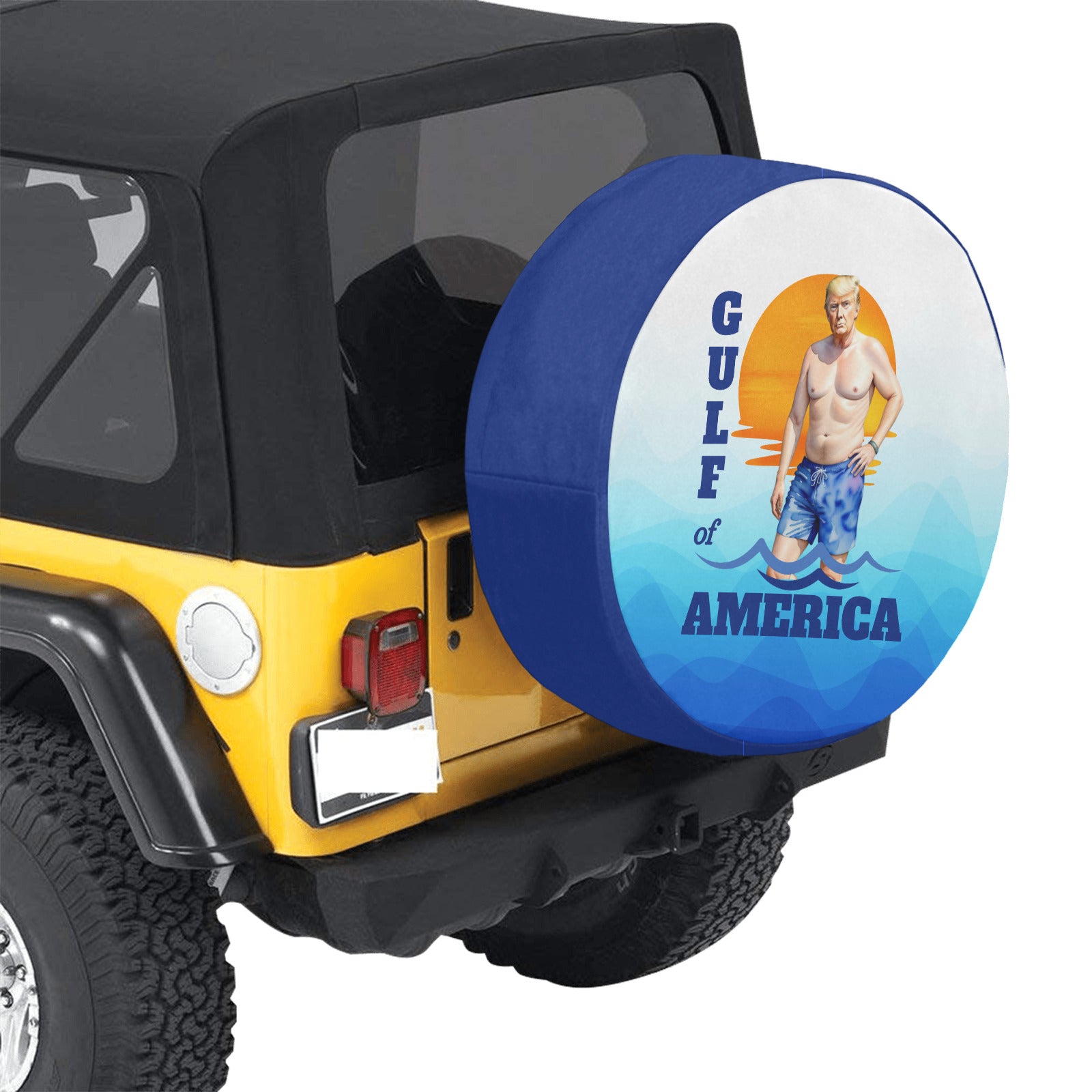 Gulf Coast Trump Spare Tire Cover (Large)(17")
