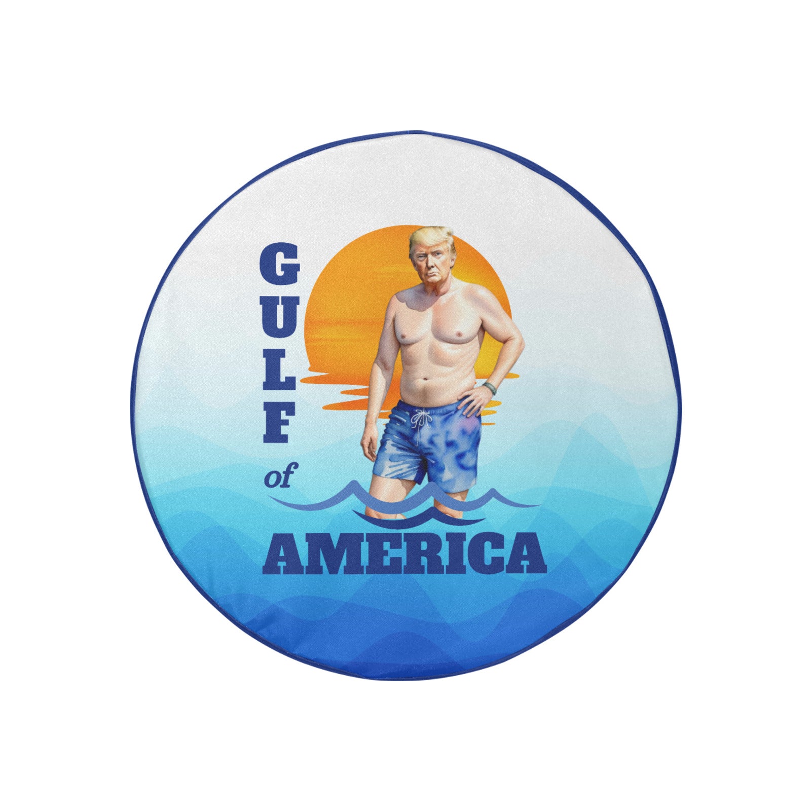 Gulf Coast Trump Spare Tire Cover (Small)(15")