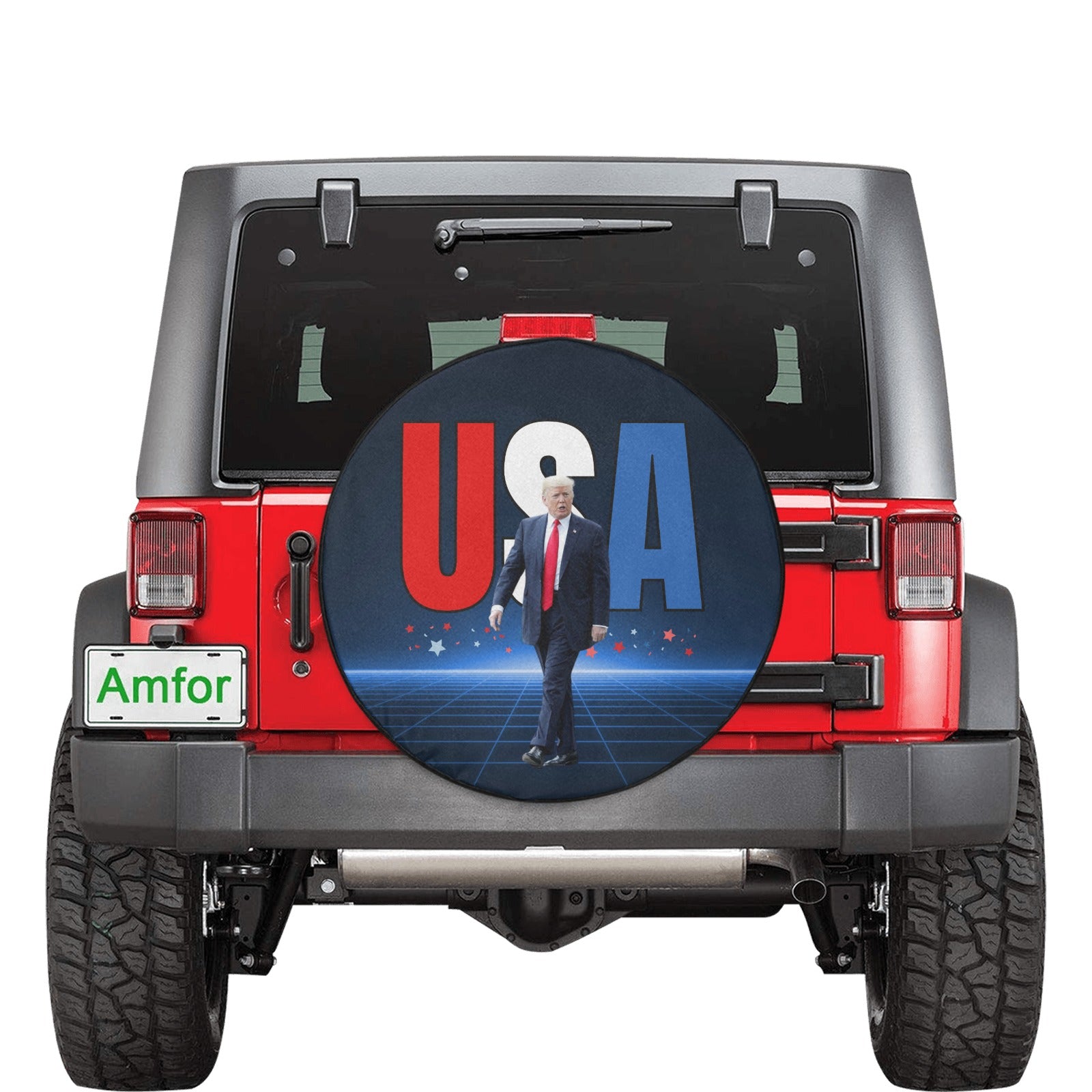 Trump USA Spare Tire Cover (Medium)(16")