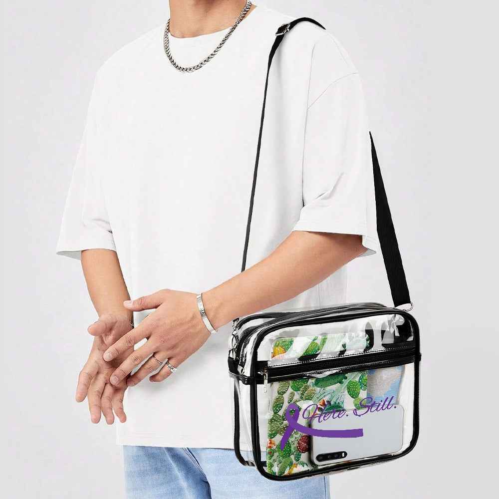 Transparent satchel set Two piece New