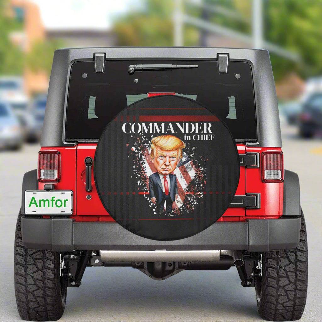 Commander in Chief Spare Tire Cover (Large)(17")