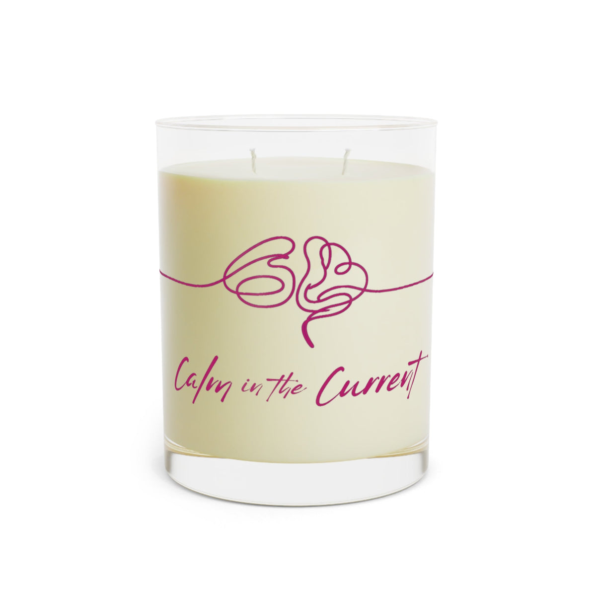 Calm in the Current – Epilepsy Awareness Soy Candle (11oz) - Decor, Candles, Scented - EpiAl's Shop