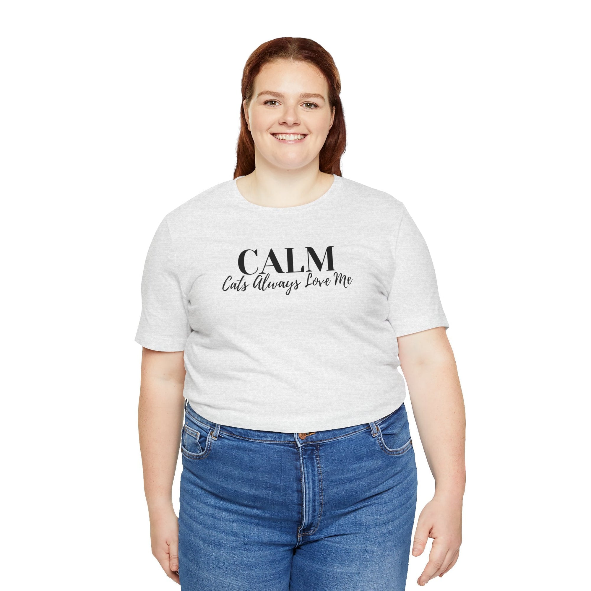 CALM Unisex Jersey Short Sleeve Tee - T - Shirt - Epileptic Al’s Shop