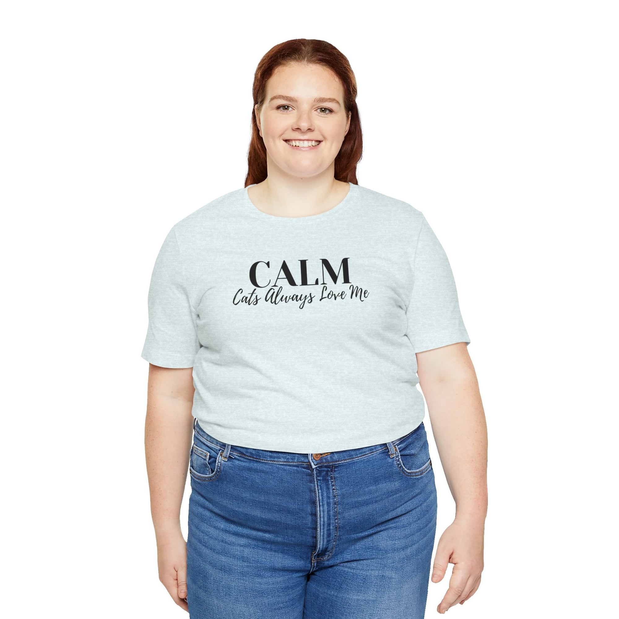 CALM Unisex Jersey Short Sleeve Tee - T - Shirt - Epileptic Al’s Shop