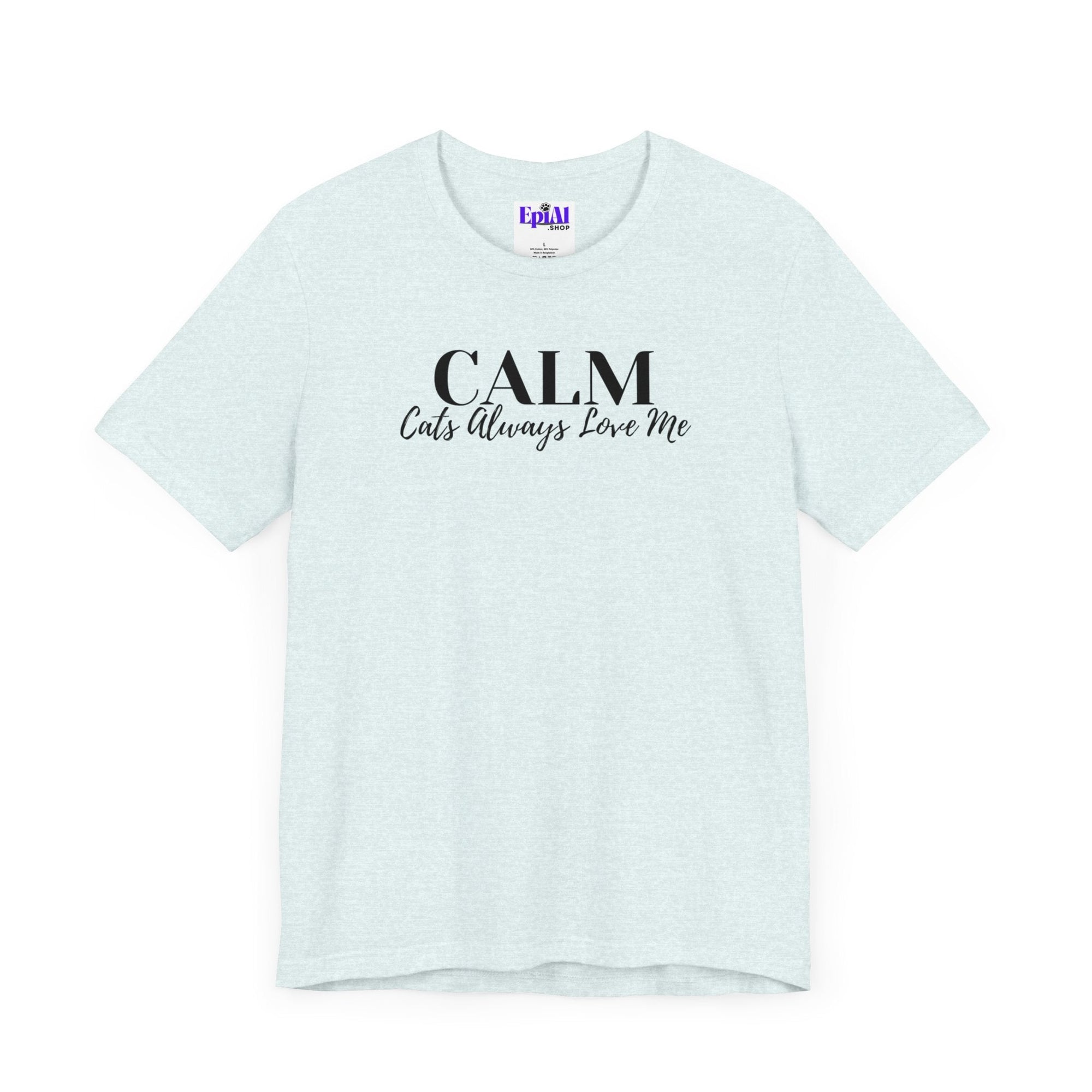 CALM Unisex Jersey Short Sleeve Tee - T - Shirt - Epileptic Al’s Shop