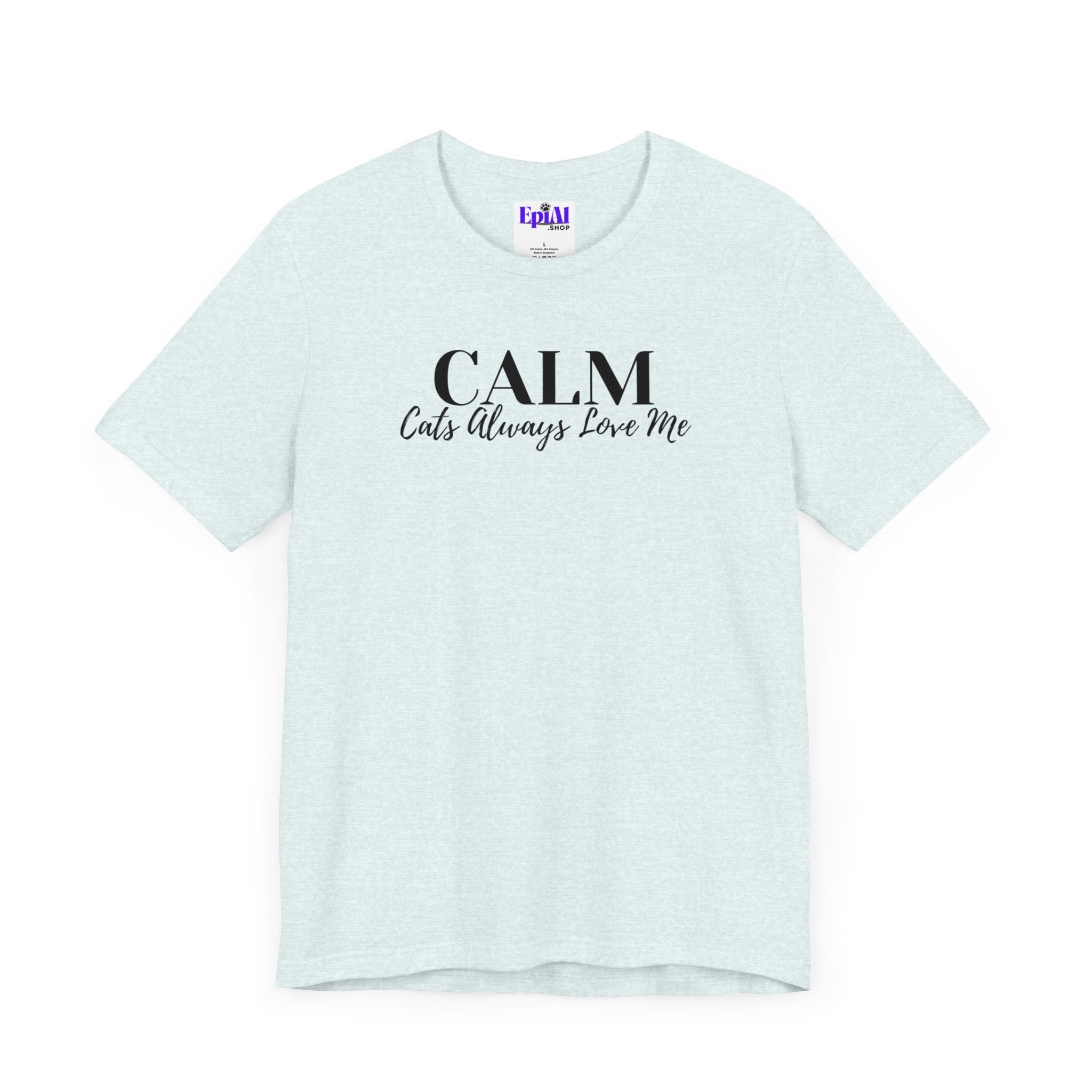 CALM Unisex Jersey Short Sleeve Tee - T - Shirt - Epileptic Al’s Shop