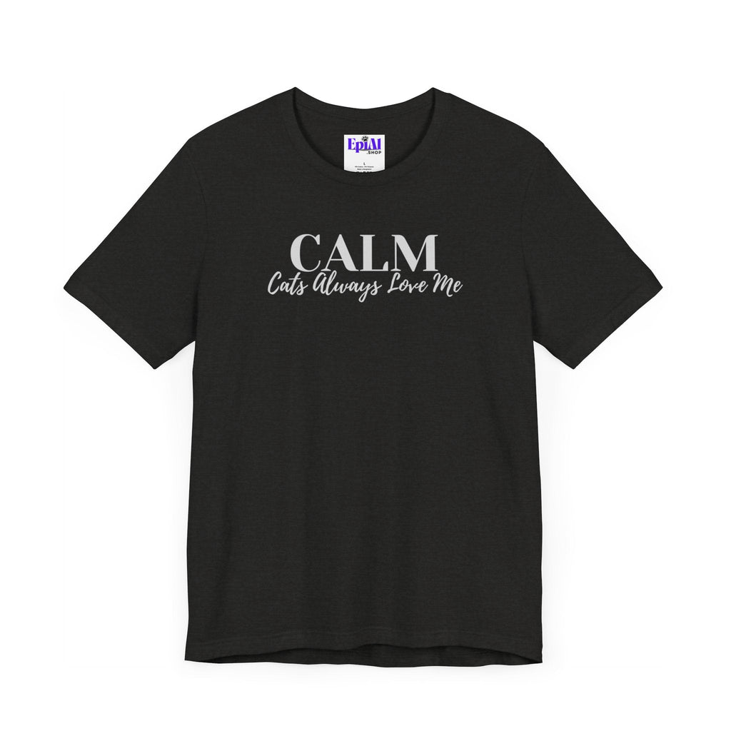 CALM Unisex Jersey Short Sleeve Tee - T - Shirt - Epileptic Al’s Shop