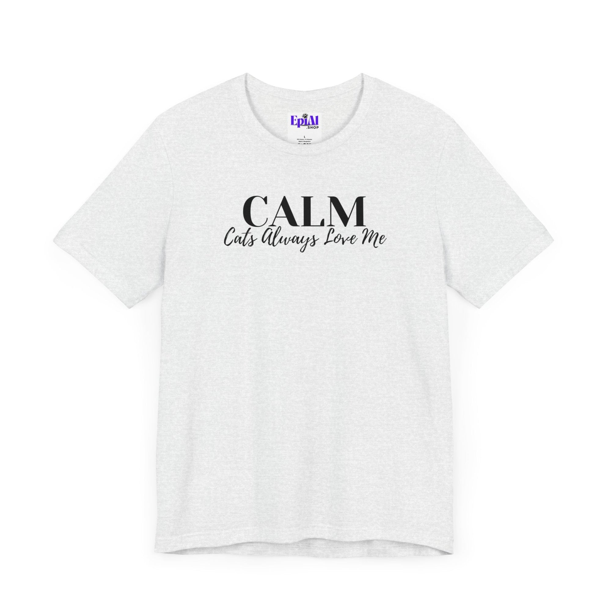 CALM Unisex Jersey Short Sleeve Tee - T - Shirt - Epileptic Al’s Shop