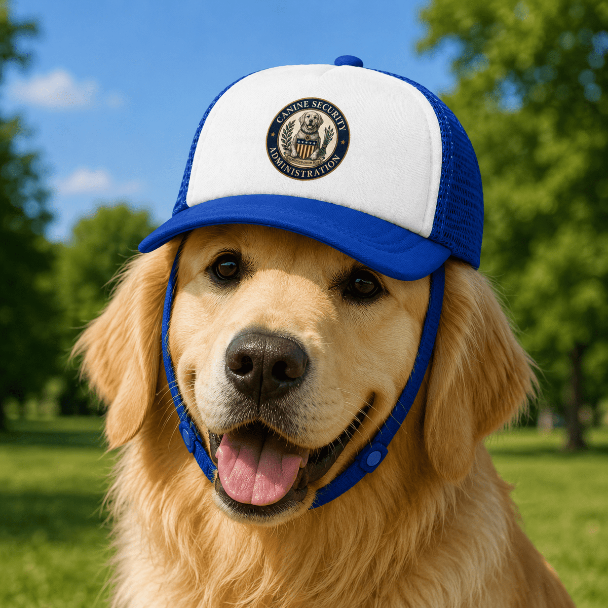 Canine Security Administration Dog Trucker Hat - Hats, Baseball & Trucker - EpiAl's Shop