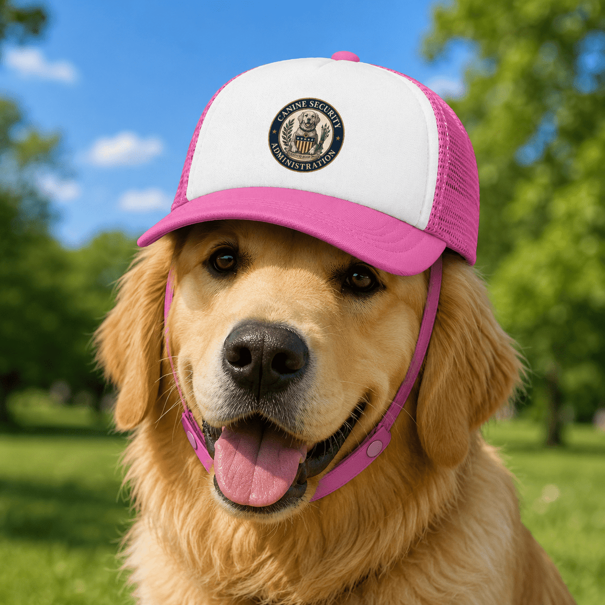 Canine Security Administration Dog Trucker Hat - Hats, Baseball & Trucker - EpiAl's Shop