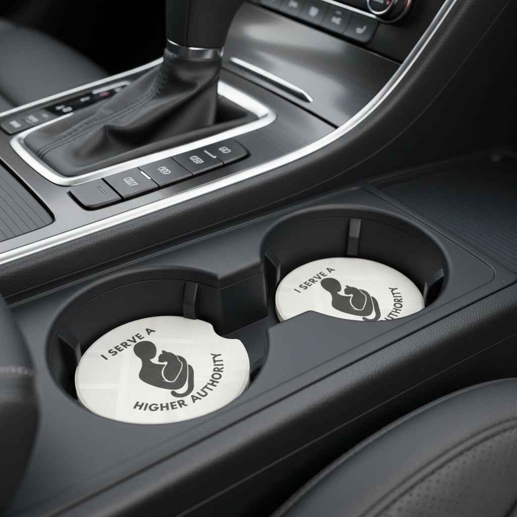 Car Coaster for People Who Answer to Cats - Vehicle Coasters - EpiAl's Shop