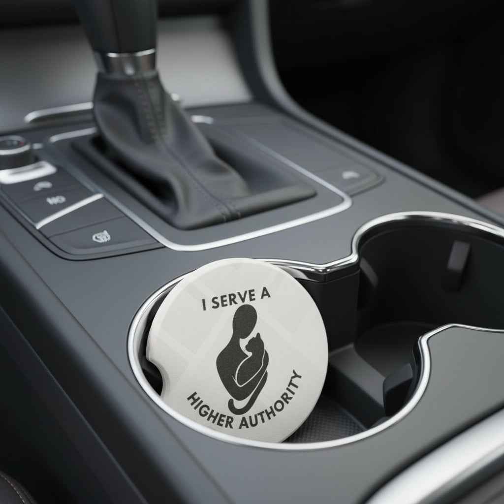 Car Coaster for People Who Answer to Cats - Vehicle Coasters - EpiAl's Shop