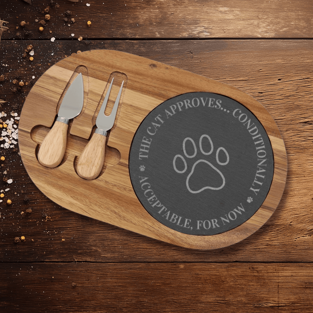 Cat-Approved Charcuterie Board – Acceptable, For Now - Boards & Trays, Charcuterie - EpiAl's Shop