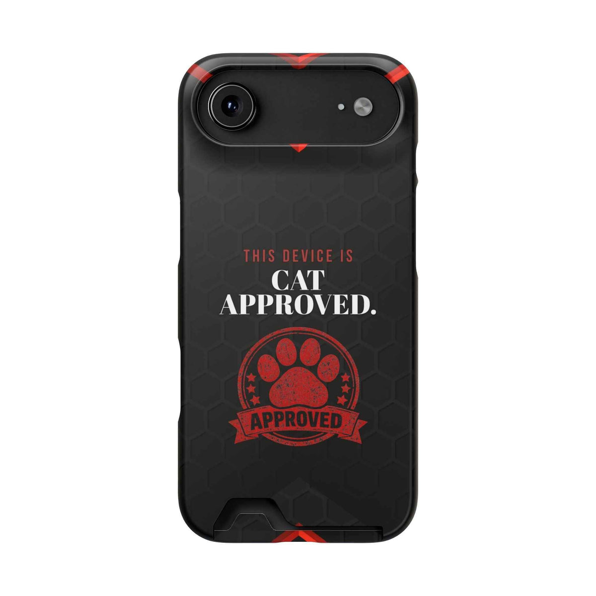 Cat Approved iPhone Case — Official Stamp Edition - Cases, Phone - EpiAl's Shop