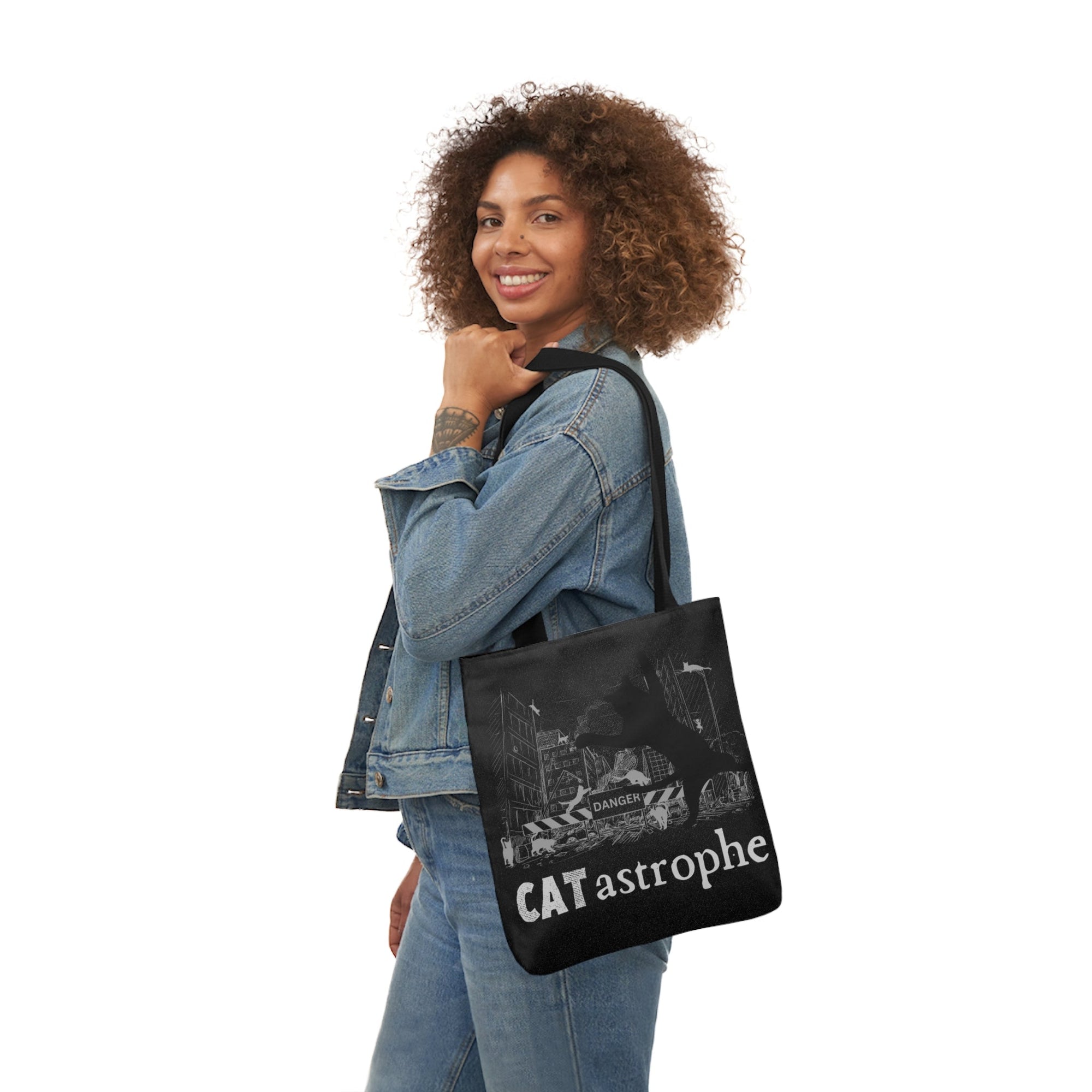 CAT - astrophe Canvas Tote Bag - Accessories - EpiAl's Shop