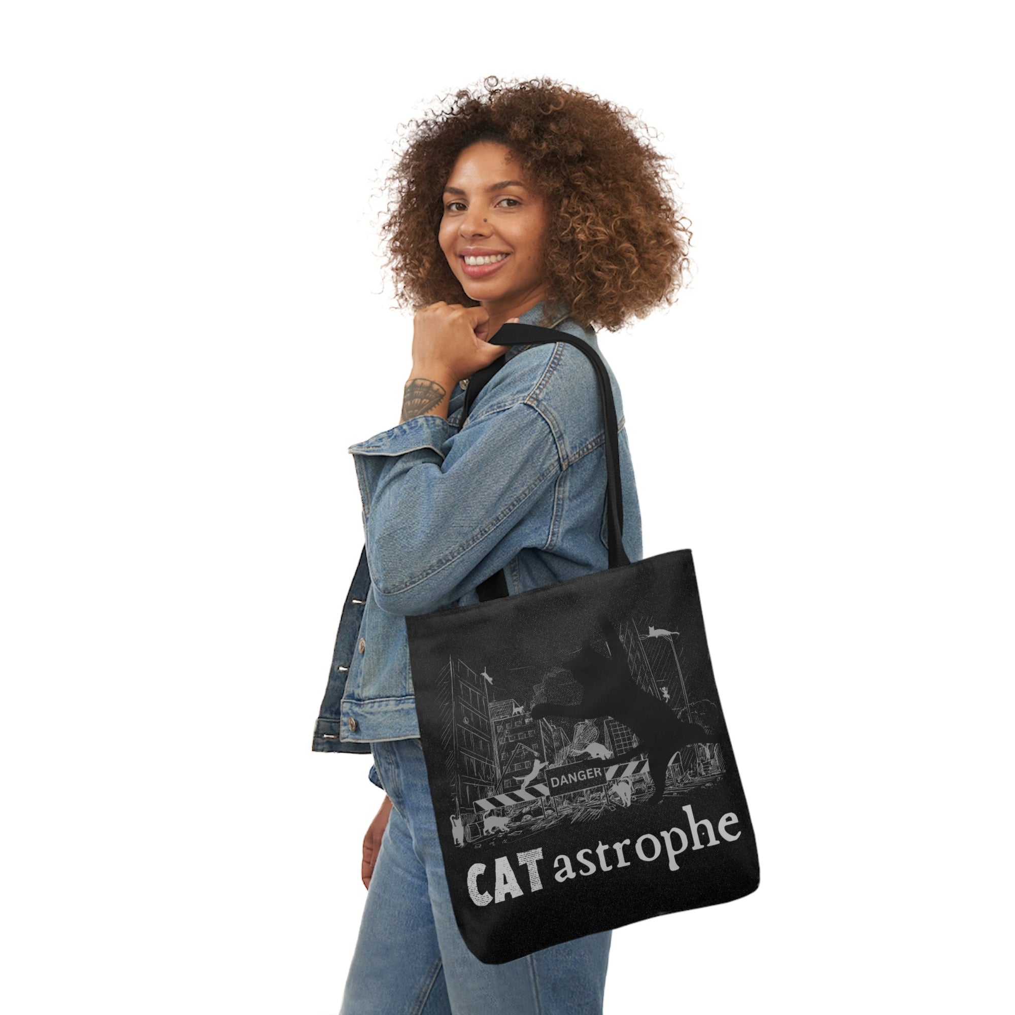CAT - astrophe Canvas Tote Bag - Accessories - EpiAl's Shop